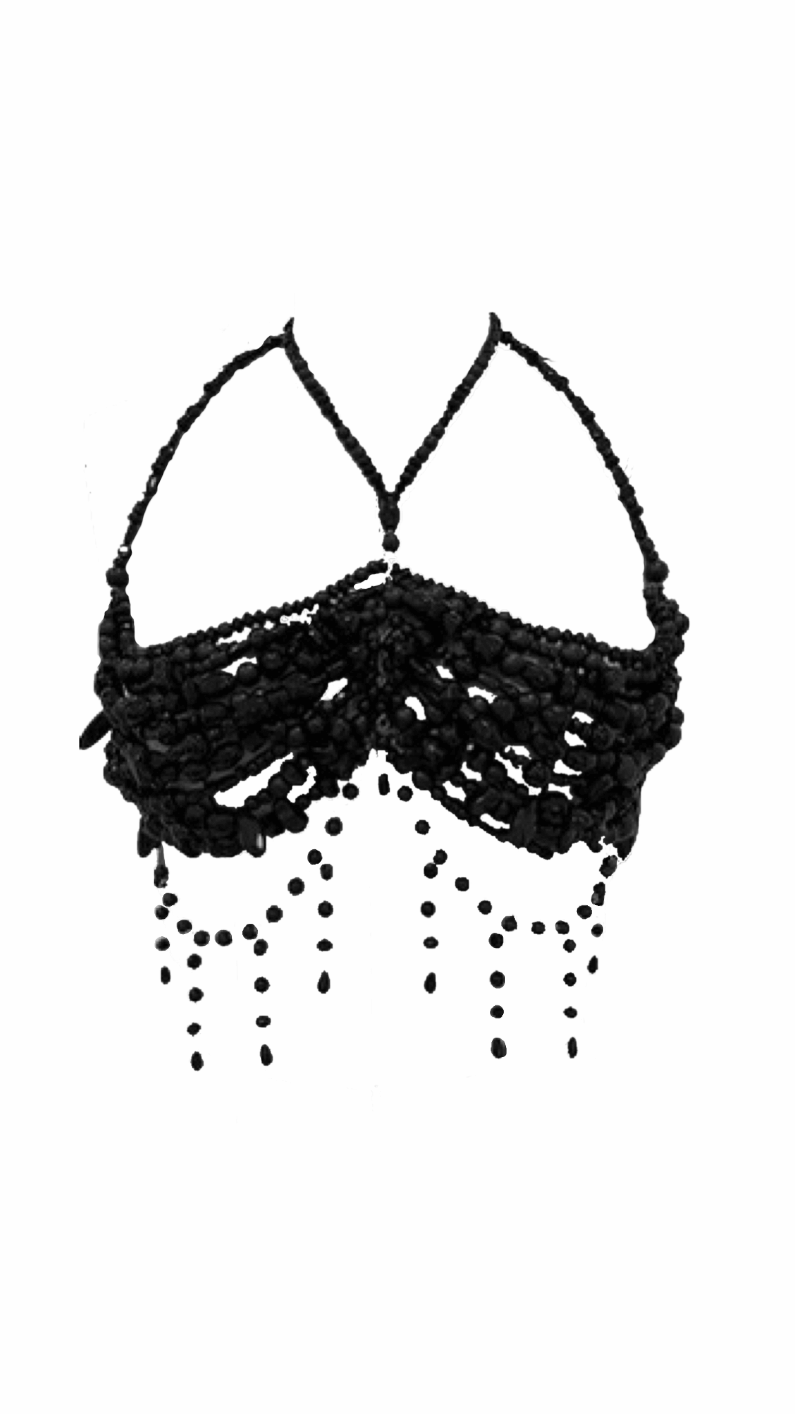 Elysian Wave Beaded Bra Top Ships Today