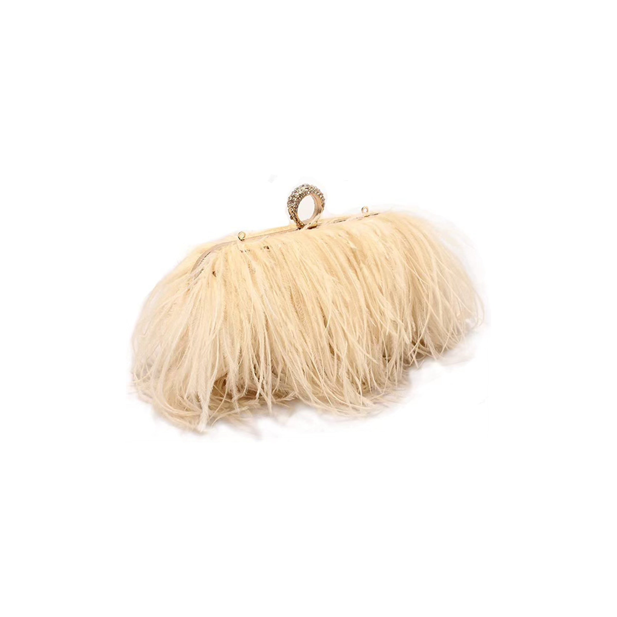 Nevada Feather Clutch