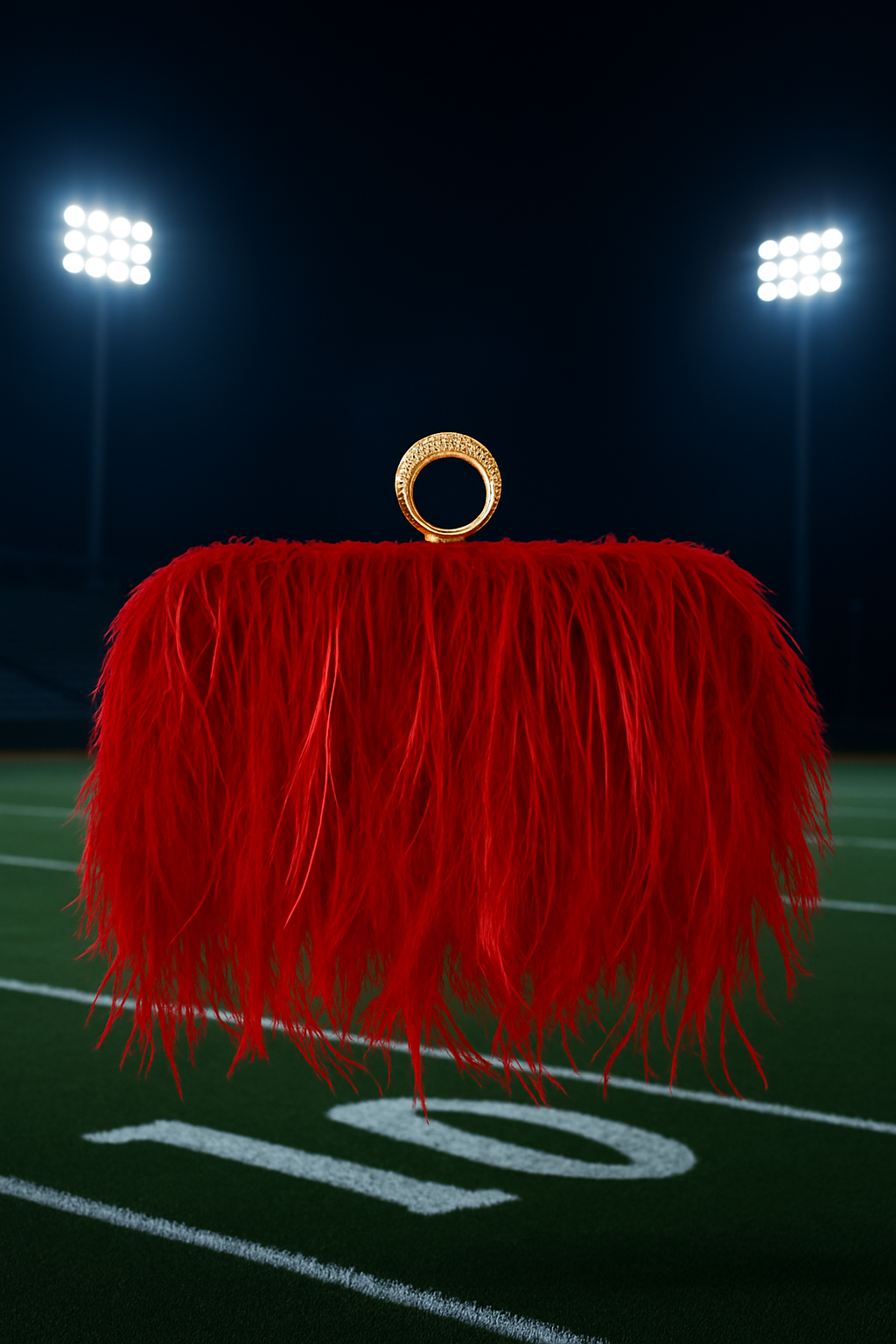 Red Victory Clutch